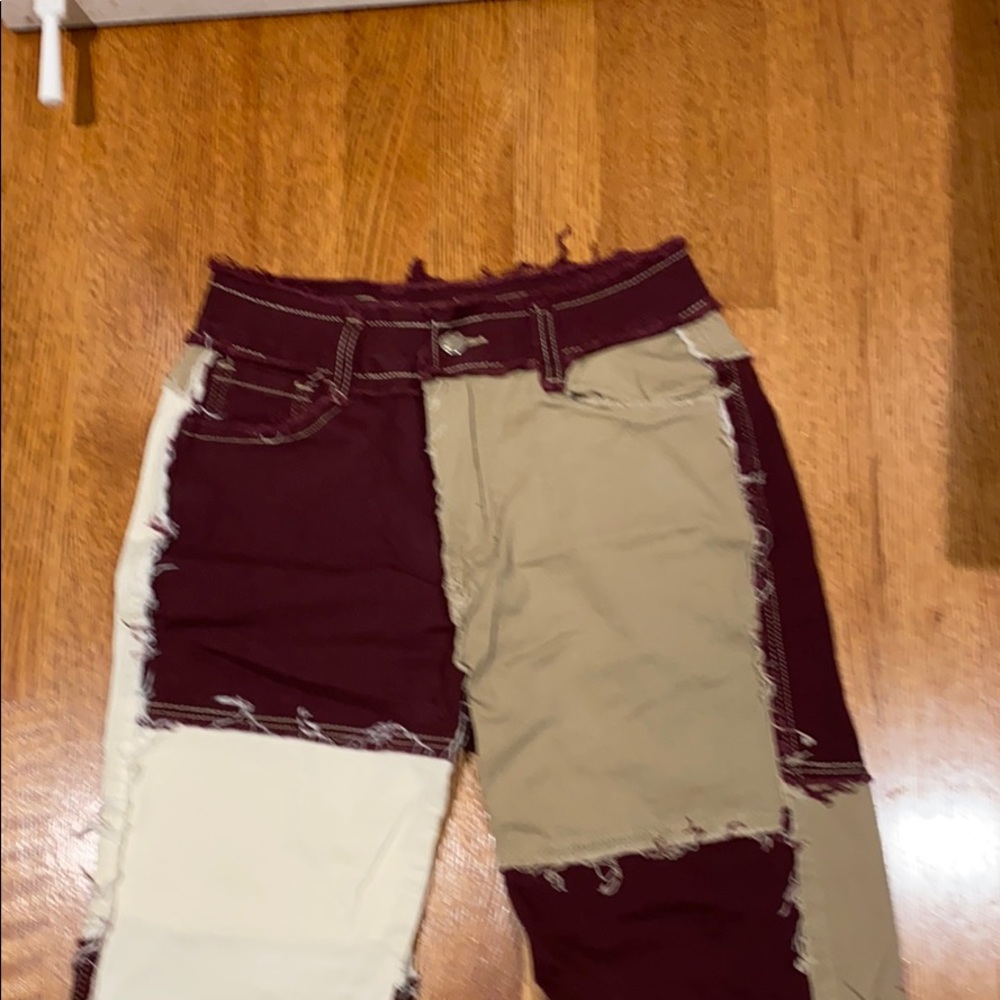 Patchwork Pants - image 3